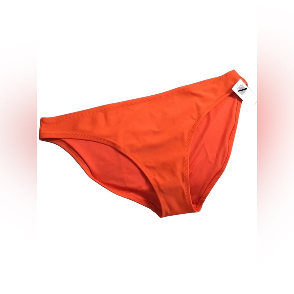 NWT Low Rise Bikini Bottoms Orange L